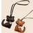 Shein PU Leather Cute Cartoon Cat Keychain - Kawaii