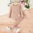 Shein Young Girl Casual Solid Color Ribbed Long Sleeve Top Pants Set