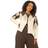 Roman Petite Buttoned Argyle Knit Cardigan - Natural