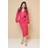 Wallis Occasion Scuba Corsage Midi Dress - Pink