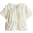 H&M Peplum Cotton Blouse - Cream (1281090001)