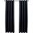 vidaXL Blackout Eyelet Black 140x245cm