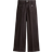 H&M Wide High Ankle Jeans - Dark Brown