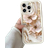 Shein Marble Floral Pattern Phone Case for iPhone 11 Pro Max White