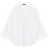 Zara Wide Sleeve Linen Blend Shirt - White