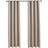 vidaXL Blackout Eyelet Beige 140x245cm