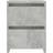 vidaXL 800521 Concrete Grey Sengebord 30x30cm