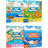 Shein 1pc Montessori Reusable Jelly Stickers Busy Book - Multi-Scene Static Cling Activities