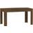 vidaXL 815200 Brown Oak Dining Table 74.5x140cm