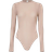 Lululemon Wundermost Nulu Mesh Long Sleeve Crewneck Bodysuit - Taupetastic