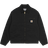 Carhartt OG Detroit Jacket - Black/Black Aged Canvas