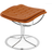 Bruno Mathsson Jetson 69 Leather Cognac Foot Stool 48cm