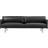 Muuto Outline Black Sofa 220cm 3 Seater