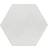Hill Ceramic Almira Hex KLC4047 25x22cm
