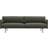 Muuto Outline Green Sofa 220cm 3 Seater