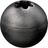 Drosselmeyer Orb Black Candlestick 8cm