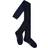Molo Glitter Tights Strumpbyxor Galaxy Blue 92 98 cm - Marinblå