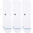 Stance Icon Crew Socks 3-pack - White