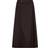 Co'Couture Cottoncc Crisp Midi Skirt Nederdel - Brun