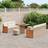 vidaXL 10 Piece Garden Sofa Beige Poly Rattan Outdoor Lounge Set