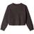 Name It Boxy Fit Striktrøje Nkfholly Kort Strik Noos - Mørkebrun