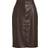 Vila Coated Midi Skirt - Vidagmar