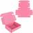 Shein Pink 3-Layer Extra Hard Corrugated Paper Packaging Box 5.12x3.15 x 1 Inch