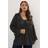 Yours Ruffle Tie Front Blouse Plus Size - Black
