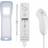 Remote Plus Nunchuck Wii-Wii U Hvid