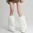 Shein Y2K Fur Leg Warmers Soft Furry - Halloween