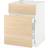 IKEA Metod Maximera Usk Vask 3 Fronter 2 Skuffer - Hvid