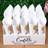 Shein White Kraft Paper Cone Holder Stand