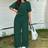Shein Plus Size Women Letter Print Drop Shoulder Set