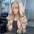 Shein Blonde 13x6 Synthetic Lace Front Wig 22 Inch