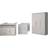 Roba Maren Cot Bed Nursery Furniture Set 3-piece Light Grey