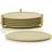 Zone Denmark Singles Leek Green Coaster 10cm 6pcs