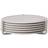 Zone Denmark Singles Warm Grey Coaster 10cm 6pcs