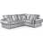 Furnishings For Less UK Chelsea Silver Sofa 265cm 4 Seater