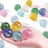 Shein 6/12/24pcs Vibrant Flashing Bouncy Balls