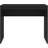 vidaXL Engineered Wood Black Writing Desk 40x90cm