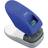Plus Desktop Paper Clinch Staple Free Stapler Blue