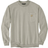 Carhartt Relaxed Fit Midweight Garment Dye French Terry Crewneck Pocket Sweatshirt - Greige