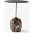 &Tradition Lato Warm Black/Emparador Small Table 40cm