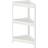IKEA Vesken Hörnhylla Vit 33x33x71 cm
