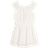 River Island Kid's Shirred Texture Playsuit - Cream