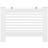 vidaXL Radiatorskjulere 2 Stk 112 x 19 x 81.5 cm MDF