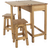 Core Products Corona Breakfast Antique Waxed Pine Dining Set 72x80cm 3pcs