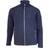 Ivanhoe of Sweden Danny Full Zip 100% Boiled Wool - Navy