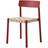 &Tradition Betty TK1 Maroon/ Natural Kitchen Chair 77cm