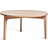 Mavis Höllviken White Pigmented Matt Lacquered Oak Coffee Table 80cm